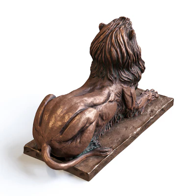 Lion Sculpture — Ver 5