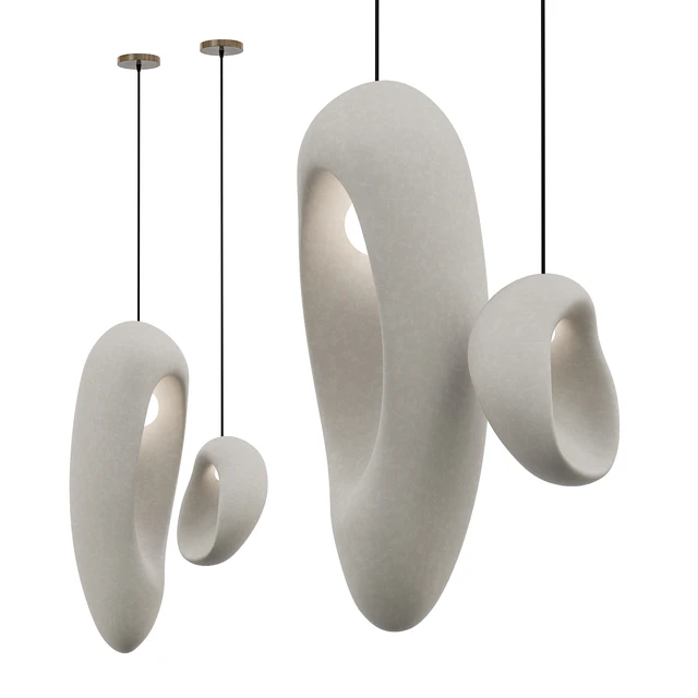 Sculptural Illuminated Pendants — Descargar