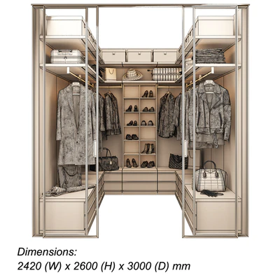 Walk-in Closet 98 part 1 — Вид 5