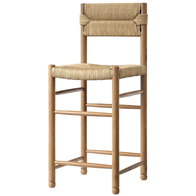 Rattan chair | Charlotte Counter Stool — Descargar