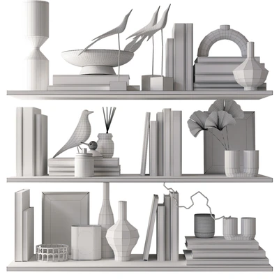 Shelves with decor — Ver 5