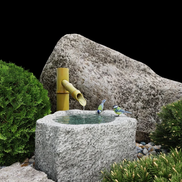 Сад камней. Цукубай / Rock garden. Tsukubai — Скачать