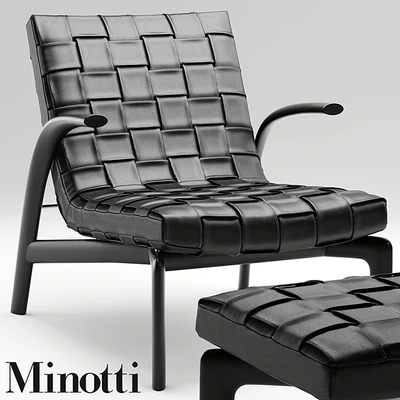 Armchair Minotti Pasmore — Ver 2