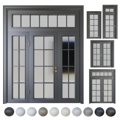 Volhovec Doors collection Paris set 4 — Ver 1