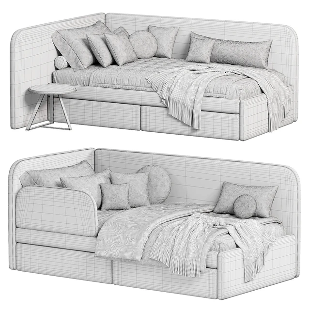 Bari II Bed — Скачать