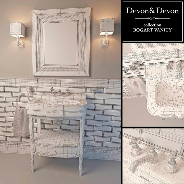 Devon&Devon basin BOGART VANITY — Скачать