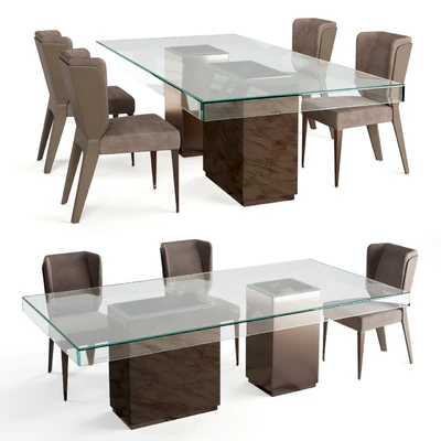 Visionnaire Cabiria chair Marty table — Вид 1