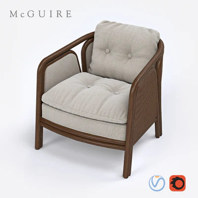 McGuire : Barbara Barry Ojai Lounge Chair — Вид 1