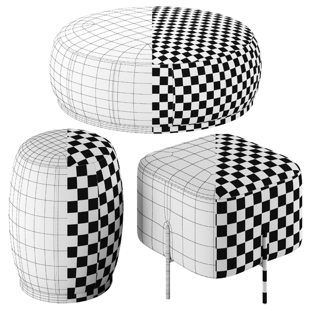 Loftdesigne Poufs — Скачать