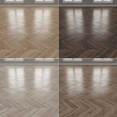 Parquet 4 colors Linear, herringbone, chevron setquad8 — Ver 4
