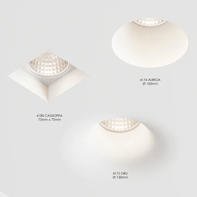 Plaster lamps 9010 Novantadieci — Ver 3