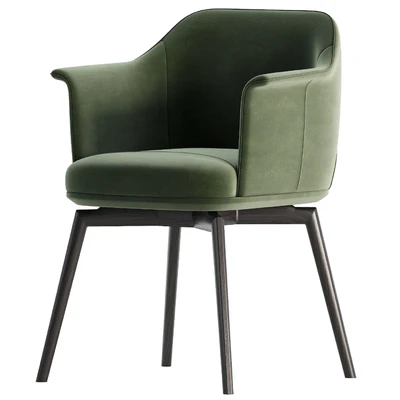 Poltrona Frau Archibald Chair — Ver 5
