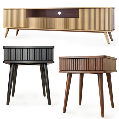 Chest of drawers and bedside table Viva. Tvstand, nightstand by LuLu — Ver 1