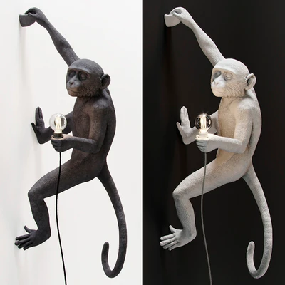 The Monkey Lamp Hanging Version Right — View 2