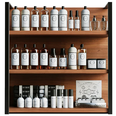 Collection of cosmetics for beauty salons or bathroom — View 1