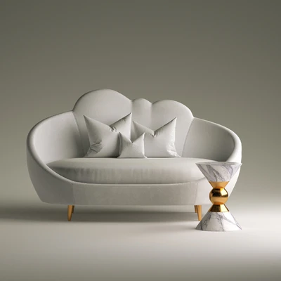 Ether Settee Sofa — Ver 2