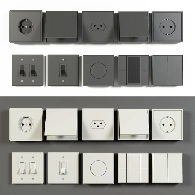 Jung LS 990 outlet & electric switches — Descargar