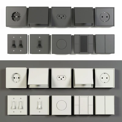 Jung LS 990 outlet & electric switches — Ver 4