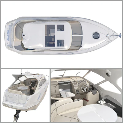 Sea boat 24 ft "Hardtop" model — Вид 2