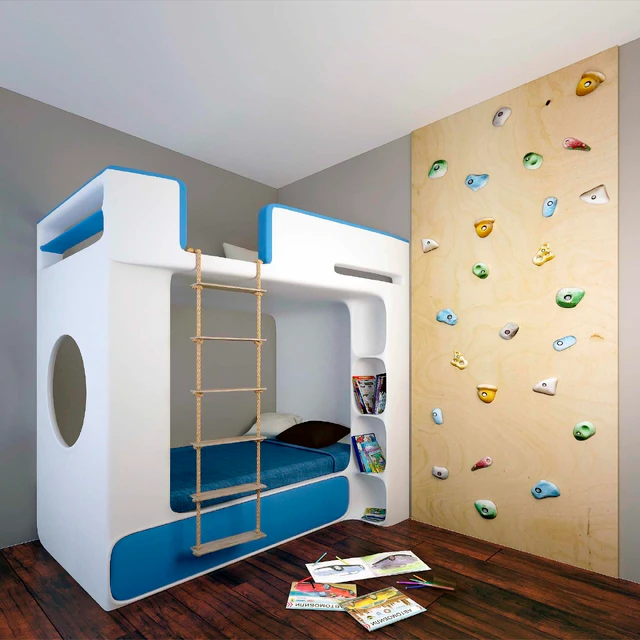 Baby bed with decor — Descargar