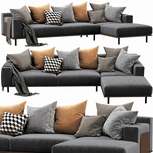 Meridiani TIMOTHY KUOIO Chaise Lounge — Descargar