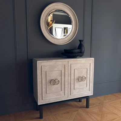 Classic dresser with mirror — Ver 1