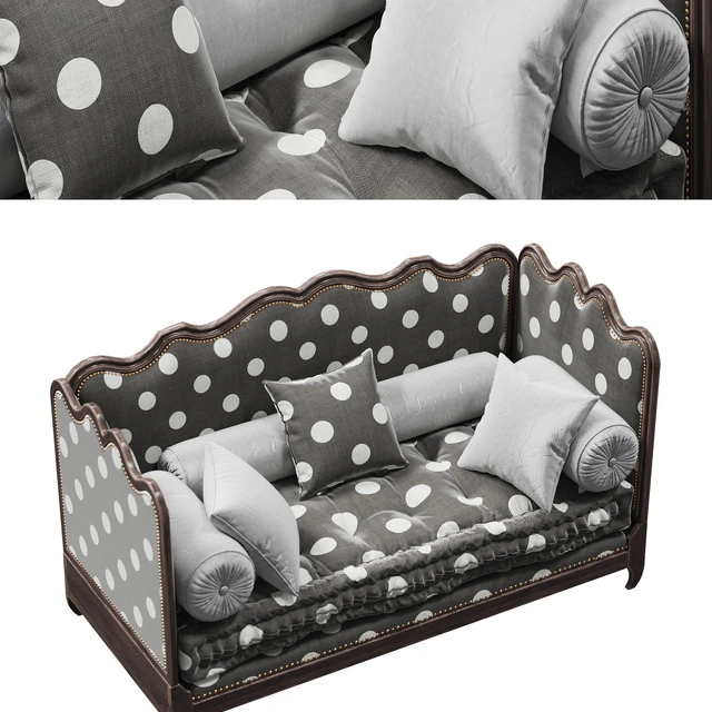 Sofa bed Sevigne day bed by Moissonnier — Descargar