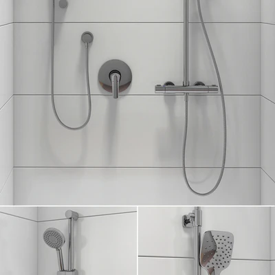 Bath and shower faucets Ravak set 07 — Ver 2
