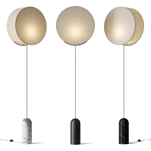 Simone and Marcel Pendolo Floor Lamp — Скачать