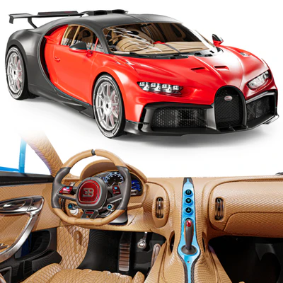 Bugatti Chiron + interior — Вид 5