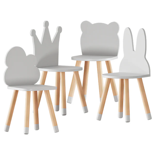 FUN Wooden Kids Table and Chairs Set — Download