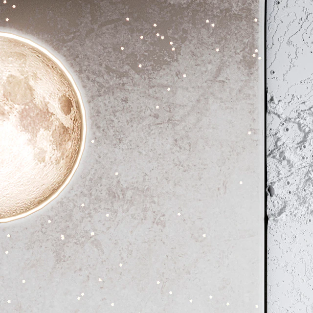 Изголовье кровати Moon — Скачать