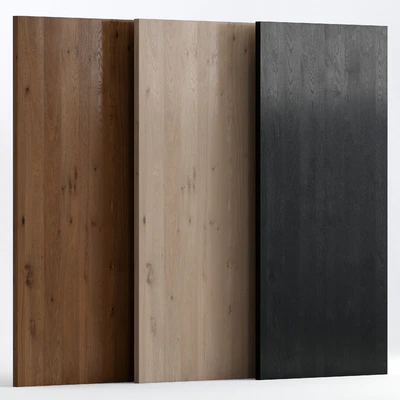 Oak Knotty wood with 3 materials — Вид 1