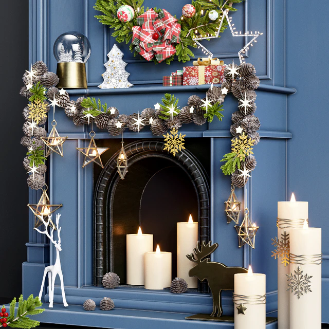 New year decorative set 3 — Скачать
