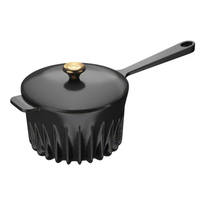 saucepan with lid black by fireup — скачать