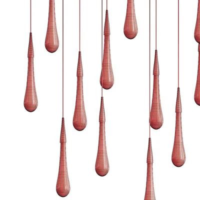 Stylish Modern Drop Pendant — Ver 2