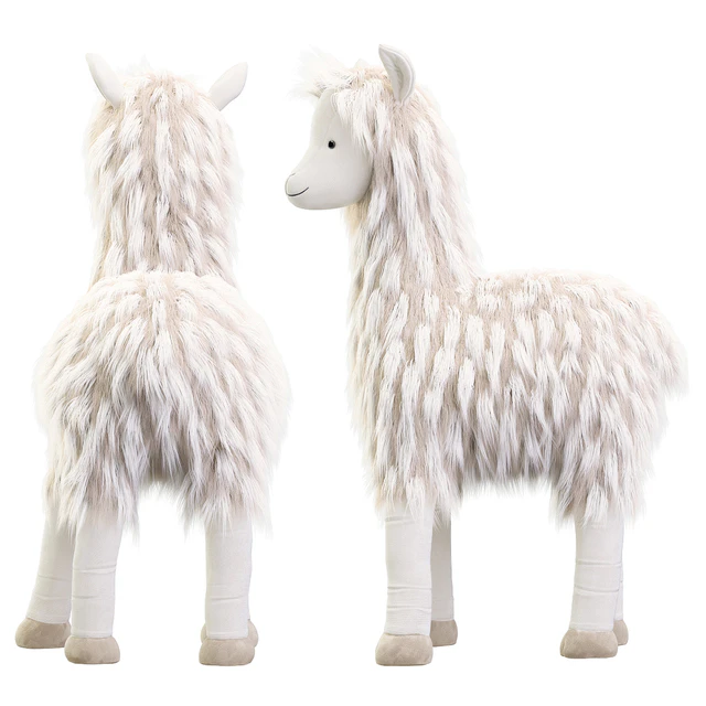 Pottery Barn plush liama Labradoodle Giraffe — Descargar
