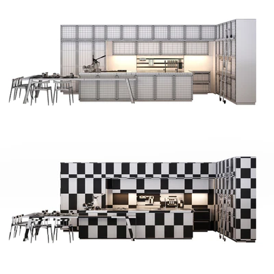 kitchen porcelana mate — Ver 3
