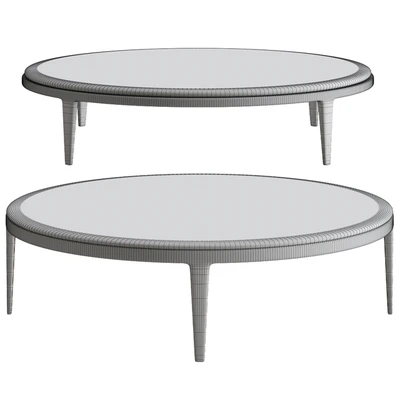 Moon Round Coffee Table By De Padova — Ver 2