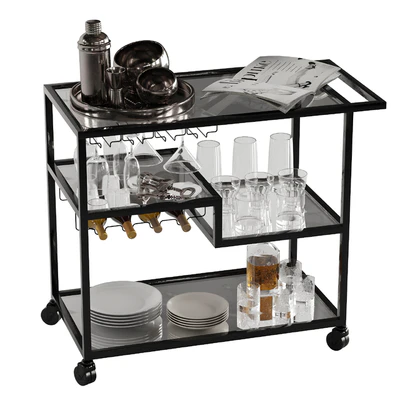 Drink Bar cart set 3 — Вид 4