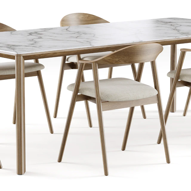 Dining set 4 by CoshLiving Kett — Descargar
