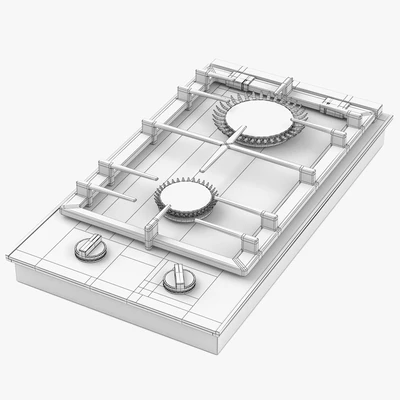BOSCH Domino gas hob PRB3A6D70 Serie 8 — Ver 2