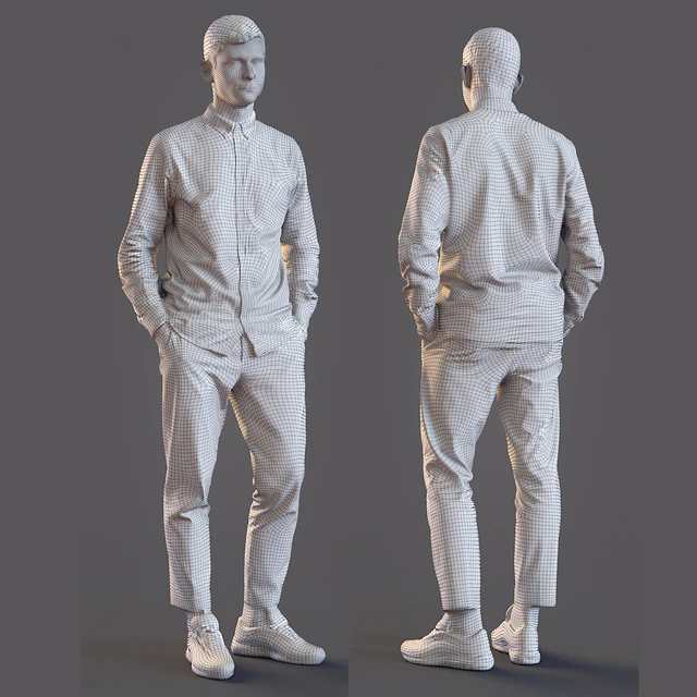 3d scan man 4 — Скачать