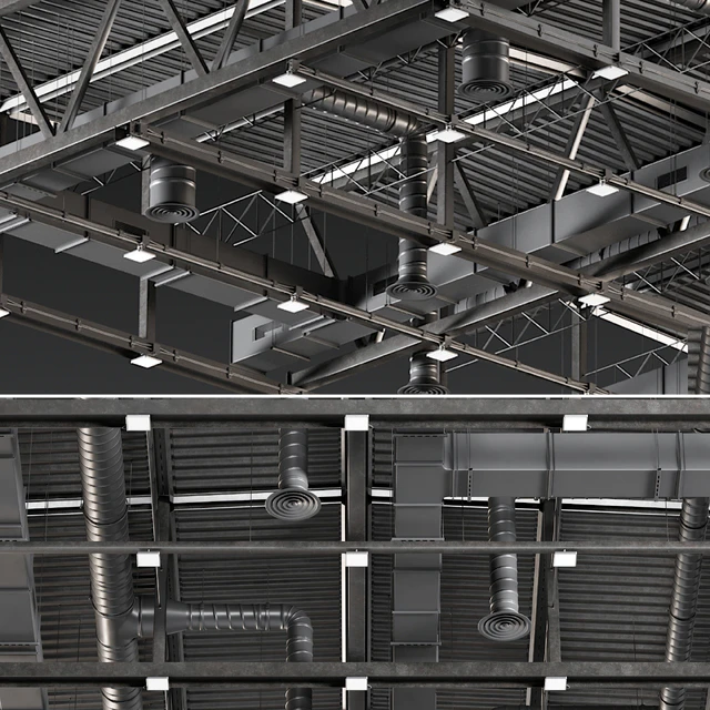 Ceiling Ventilation Black — Скачать