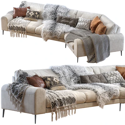 Joy shaped corner sofa — Ver 6