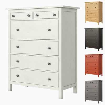 IKEA HEMNES 6-drawer chest — Ver 1