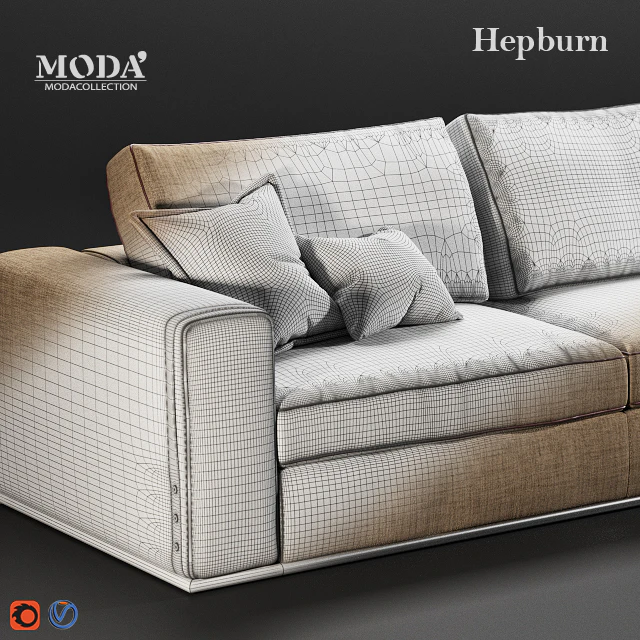 MODA Hepburn sofa — Скачать