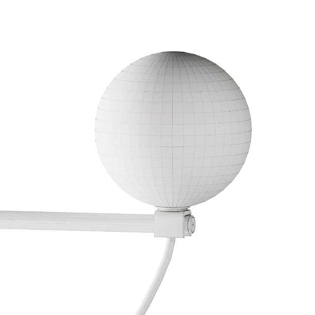 Handvärk Globe Floor Lamp Black — Descargar