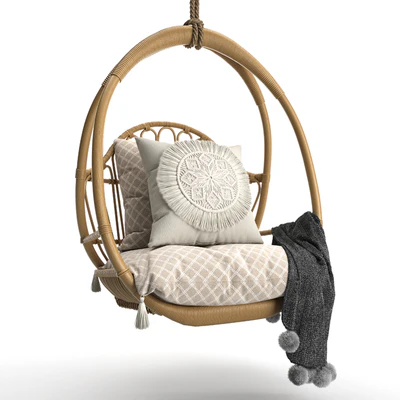 Woven hanging chair — Ver 1