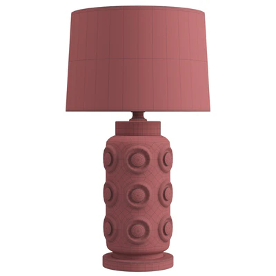Contemporary Dots Ceramic Table Lamp — Ver 3